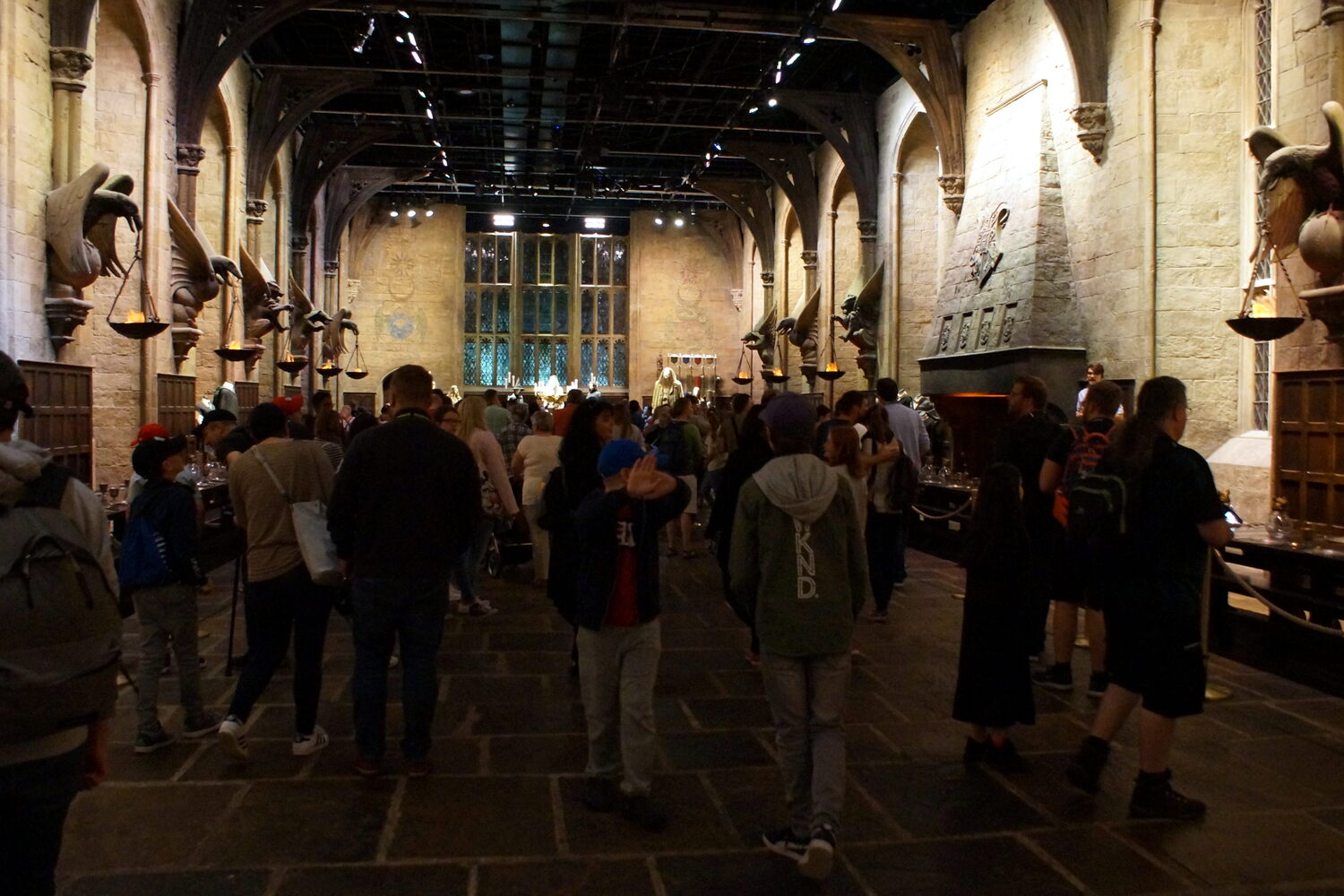 Stora salen på Hogwarts.